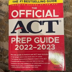 The Official ACT Prep Guide 2022-2023. Brand New.